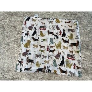 Little Unicorn Baby Swaddle Blanket Puppy Pet Dog Muslin Unisex Woof Baby Shower